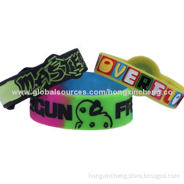 Silicone wristband